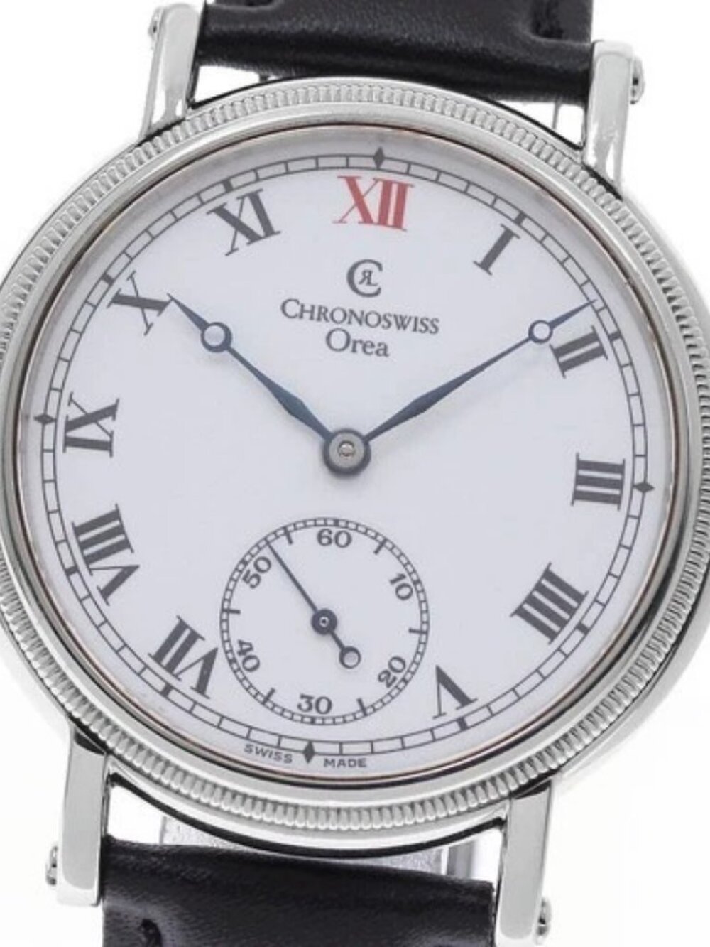 Chronoswiss Orea CH1163 Small seconds white Dial Hand Winding Men's Watch_961397